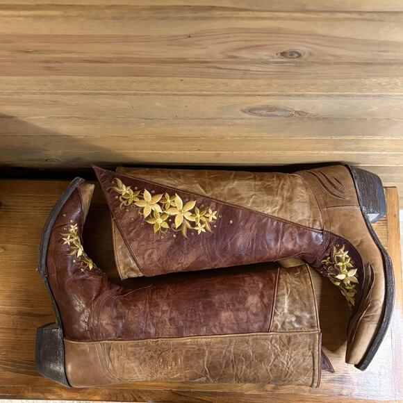 Old Gringo Women’s Western Boots Lila L-1052-3 Size 7B Two Tone Embroidery Bling - Picture 10 of 16